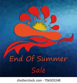 End Of Summer Sale Template