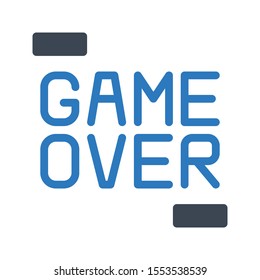 end vector glyph  colour  icon 