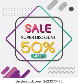 End of Year sale offer banner template. stock clearance background. end of year banner template design for web or social media, Sale special offer. abstract vector design.