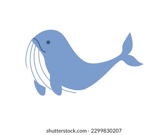 endangered whales ocean animal Illustration