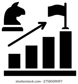 Endgame Strategy Icon Element For Design