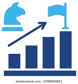 Endgame Strategy Icon Element For Design