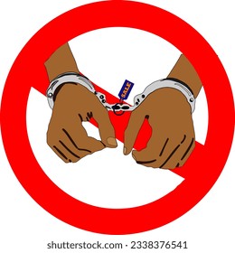 Ending Human Trafficking - A Symbol of Unity and Hope

This image conveys a powerful message about the prohibition of human trafficking and the collective effort to bring hope and change