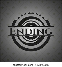Ending realistic dark emblem