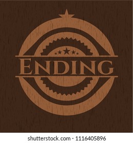 Ending wood emblem. Retro