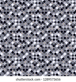   Endless Abstract Background With Random Size Squares. Vector Seamless Chaotic Squares Mosaic Pattern. eps10