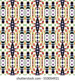 Endless abstract color engraving pattern. Texture for certificate or diploma, currency and money design. Single-leaf woodcut, xylography, printmaking. Vector Illustration
