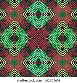 Endless abstract color engraving pattern. Texture for certificate or diploma, currency and money design. Single-leaf woodcut, xylography, printmaking. Vector Illustration