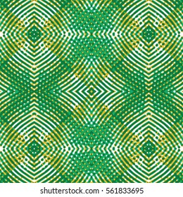 Endless abstract color engraving pattern. Texture for certificate or diploma, currency and money design. Single-leaf woodcut, xylography, printmaking. Vector Illustration