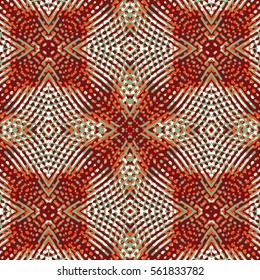 Endless abstract color engraving pattern. Texture for certificate or diploma, currency and money design. Single-leaf woodcut, xylography, printmaking. Vector Illustration