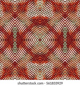 Endless abstract color engraving pattern. Texture for certificate or diploma, currency and money design. Single-leaf woodcut, xylography, printmaking. Vector Illustration