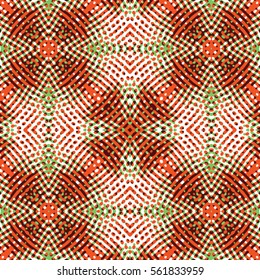 Endless abstract color engraving pattern. Texture for certificate or diploma, currency and money design. Single-leaf woodcut, xylography, printmaking. Vector Illustration