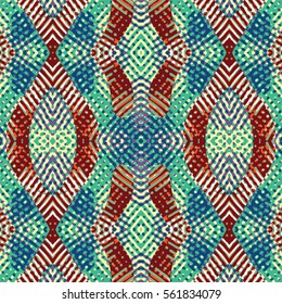 Endless abstract color engraving pattern. Texture for certificate or diploma, currency and money design. Single-leaf woodcut, xylography, printmaking. Vector Illustration