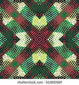 Endless abstract color engraving pattern. Texture for certificate or diploma, currency and money design. Single-leaf woodcut, xylography, printmaking. Vector Illustration