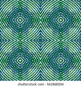 Endless abstract color engraving pattern. Texture for certificate or diploma, currency and money design. Single-leaf woodcut, xylography, printmaking. Vector Illustration