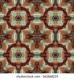 Endless abstract color engraving pattern. Texture for certificate or diploma, currency and money design. Single-leaf woodcut, xylography, printmaking. Vector Illustration
