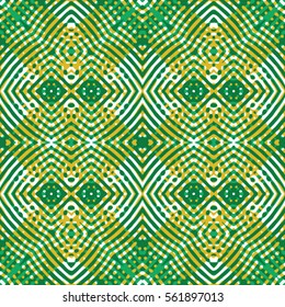 Endless abstract color engraving pattern. Texture for certificate or diploma, currency and money design. Single-leaf woodcut, xylography, printmaking. Vector Illustration