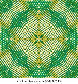 Endless abstract color engraving pattern. Texture for certificate or diploma, currency and money design. Single-leaf woodcut, xylography, printmaking. Vector Illustration