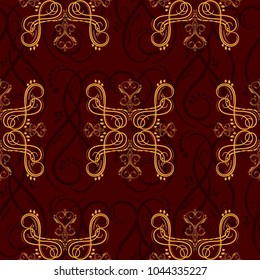Endless abstract pattern. Background texture.  Vector illustration.