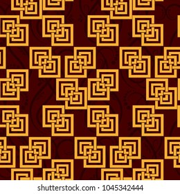 Endless abstract pattern. Background texture.  Vector illustration.