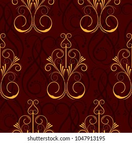 Endless abstract pattern. Background texture.  Vector illustration.
