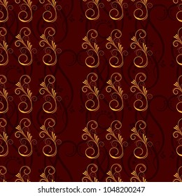 Endless abstract pattern. Background texture.  Vector illustration.
