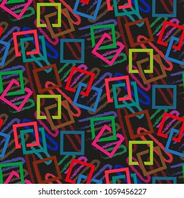 Endless abstract pattern. Background texture.  Vector illustration.