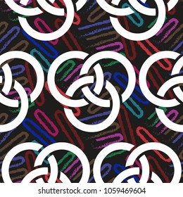 Endless abstract pattern. Background texture.  Vector illustration.
