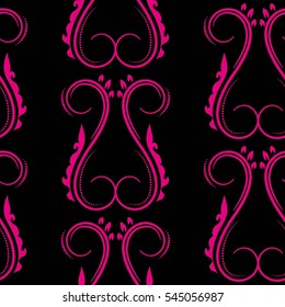 Endless abstract pattern. Background texture.  Vector illustration.