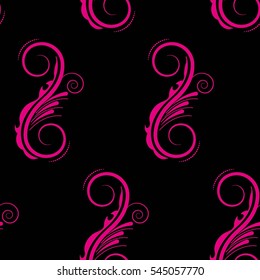 Endless abstract pattern. Background texture.  Vector illustration.