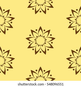 Endless abstract pattern. Background texture.  Vector illustration.