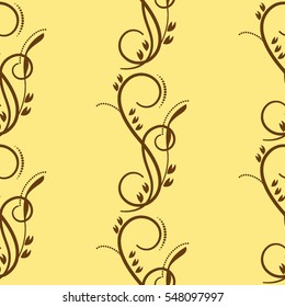Endless abstract pattern. Background texture.  Vector illustration.