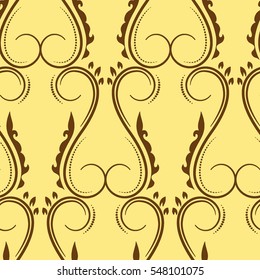 Endless abstract pattern. Background texture.  Vector illustration.