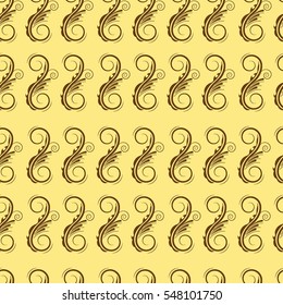 Endless abstract pattern. Background texture.  Vector illustration.