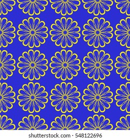 Endless abstract pattern. Background texture.  Vector illustration.