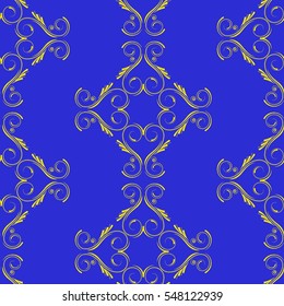 Endless abstract pattern. Background texture.  Vector illustration.