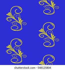 Endless abstract pattern. Background texture.  Vector illustration.