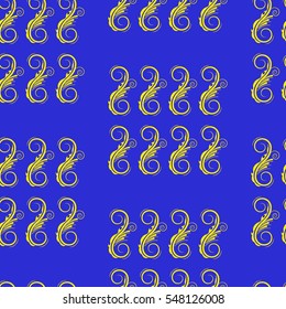 Endless abstract pattern. Background texture.  Vector illustration.