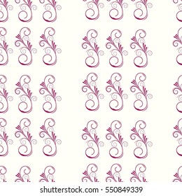Endless abstract pattern. Background texture.  Vector illustration.