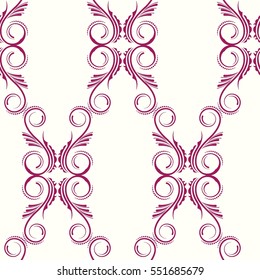 Endless abstract pattern. Background texture.  Vector illustration.