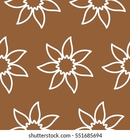 Endless abstract pattern. Background texture.  Vector illustration.