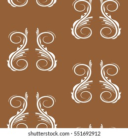 Endless abstract pattern. Background texture.  Vector illustration.