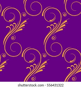Endless abstract pattern. Background texture.  Vector illustration.