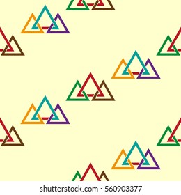 Endless abstract pattern. Background texture.  Vector illustration.