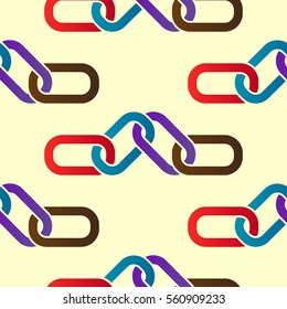 Endless abstract pattern. Background texture.  Vector illustration.