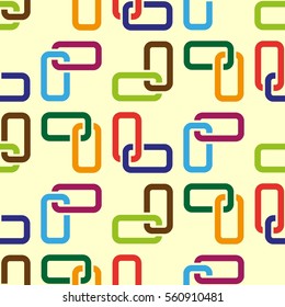 Endless abstract pattern. Background texture.  Vector illustration.