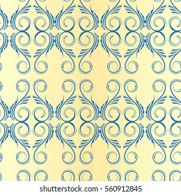 Endless abstract pattern. Background texture.  Vector illustration.