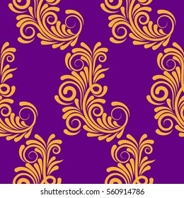 Endless abstract pattern. Background texture.  Vector illustration.