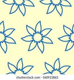 Endless abstract pattern. Background texture.  Vector illustration.