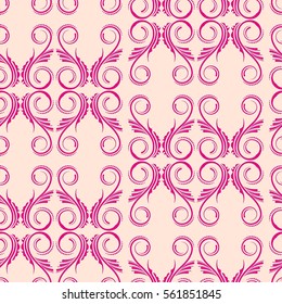 Endless abstract pattern. Background texture.  Vector illustration.